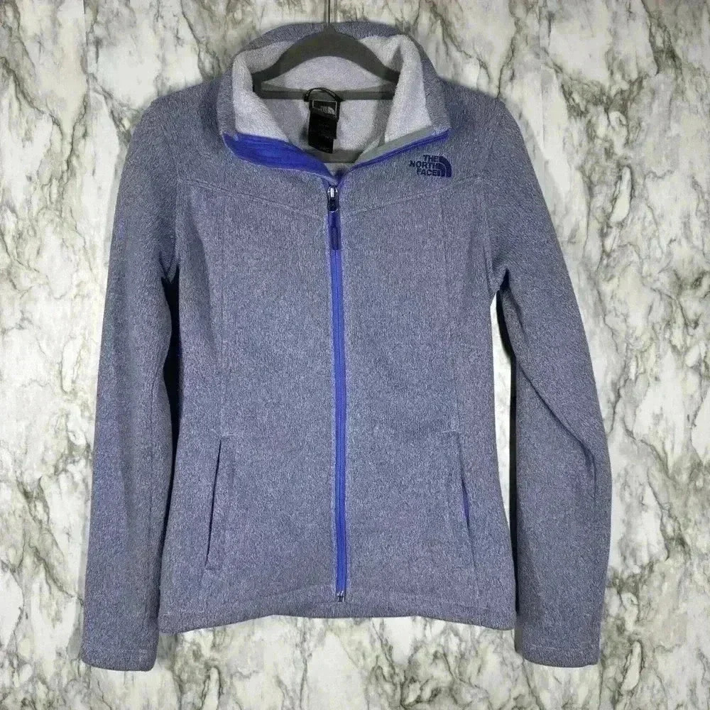 The North Face Purple Full Zip Light Jacket Womens XS